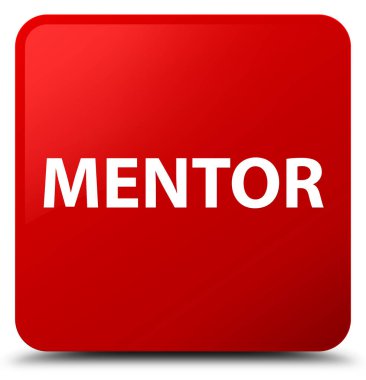 Akıl hocası kırmızı kare düğme