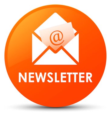 Bülten turuncu yuvarlak düğmesi