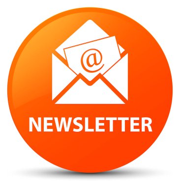 Bülten turuncu yuvarlak düğmesi