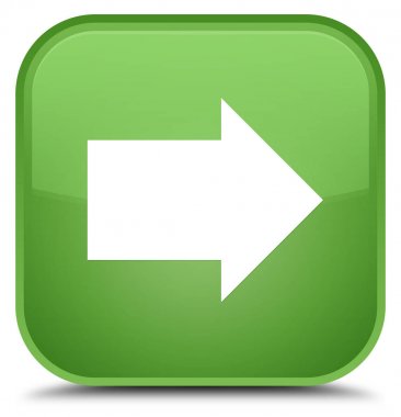 Sonraki ok simgesini özel yumuşak yeşil kare düğme