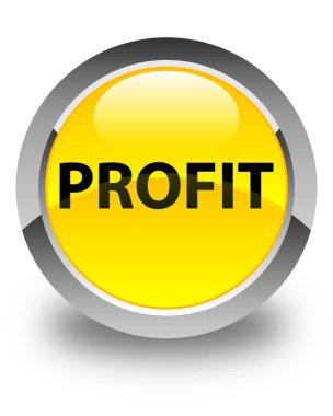 Kar parlak sarı yuvarlak düğme