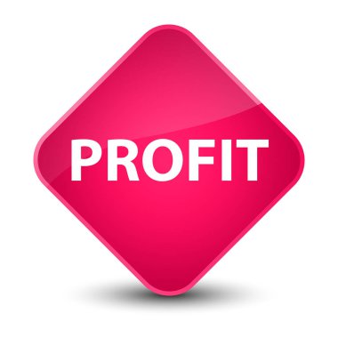 Kar zarif pembe elmas düğmesi