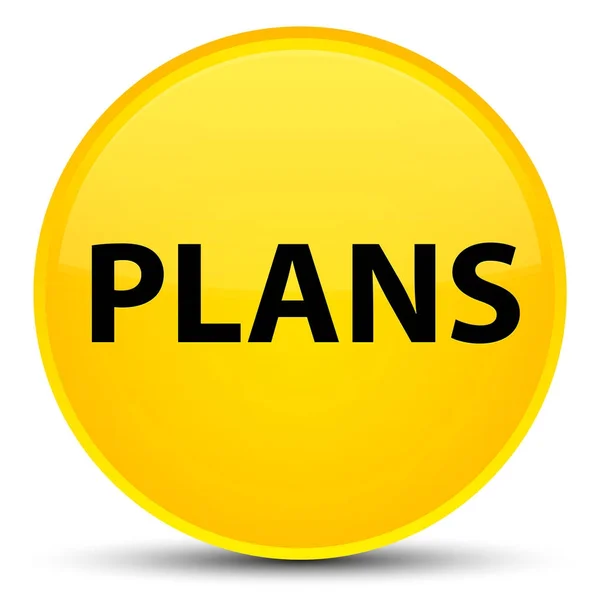 Plans bouton rond jaune spécial — Photo