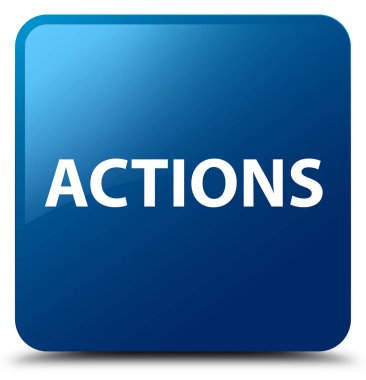 Eylemleri mavi kare düğmesi