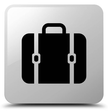 Çanta simgesi Beyaz kare düğme