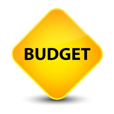 Bütçe zarif sarı elmas düğmesi