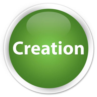 Oluşturma sigorta primi yumuşak yeşil yuvarlak düğmesi