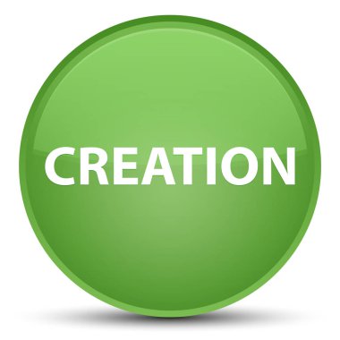 Oluşturma özel yumuşak yeşil yuvarlak düğmesi