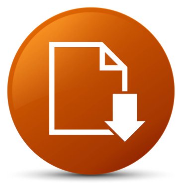 Belge simgesi düğmesini kahverengi indir