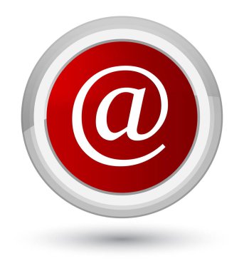 E-posta adresi simge ilk kırmızı yuvarlak düğmesini