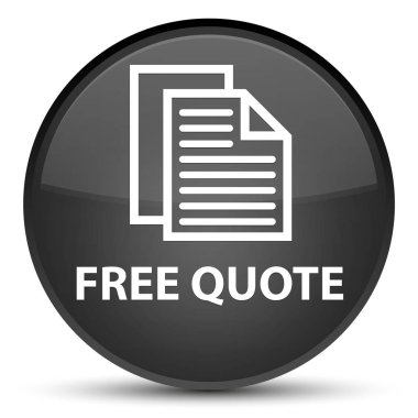 Ücretsiz fiyat teklifi özel siyah yuvarlak düğmesi