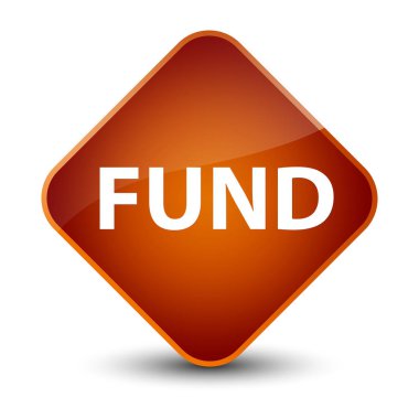 Fon zarif kahverengi elmas düğmesi