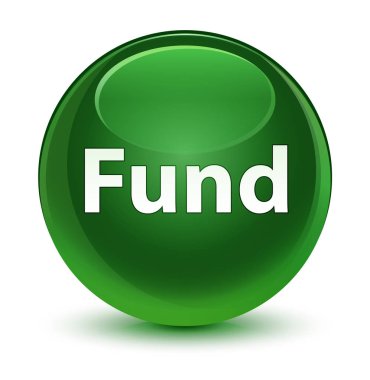 Cam gibi yumuşak yeşil yuvarlak düğmeye fon