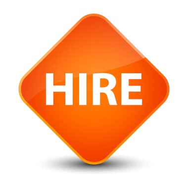 Kiralık zarif Turuncu elmas düğmesi