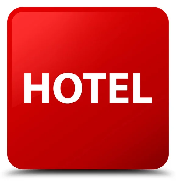 Hotel red square knop — Stockfoto