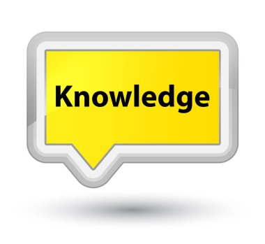 Bilgi asal sarı banner buton