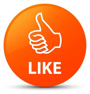 Turuncu yuvarlak düğmesinin