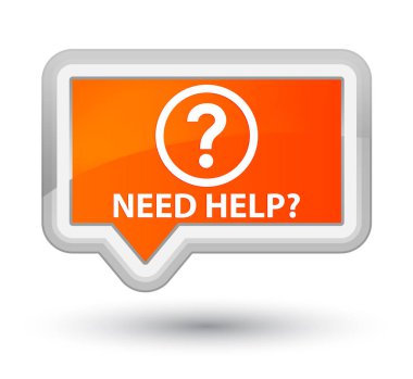 Yardım (soru simgesi) turuncu banner buton Başbakan