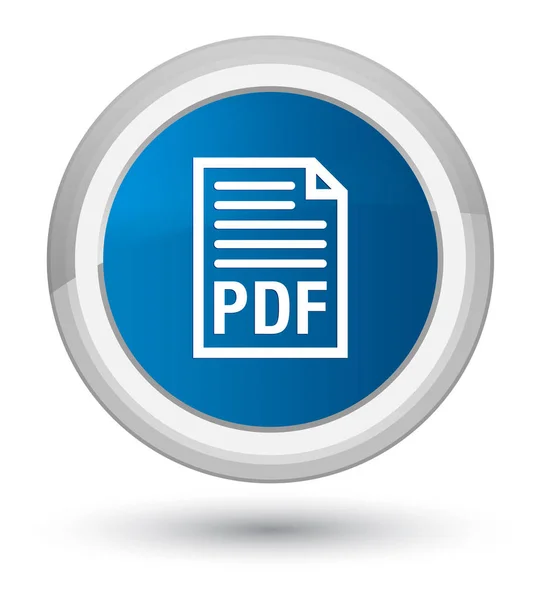 Кнопка для иконки документа PDF — стоковое фото