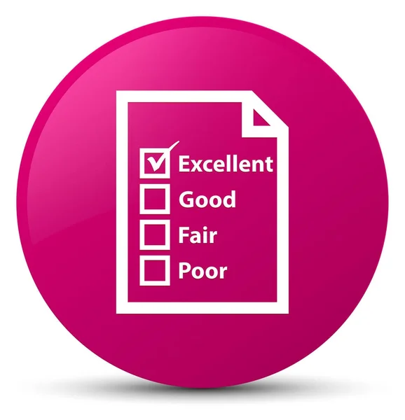 Questionnaire icon pink round button