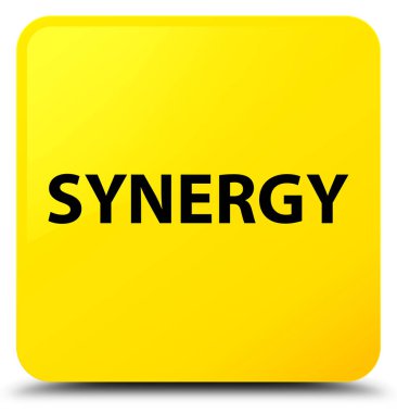 Sinerji sarı kare düğme