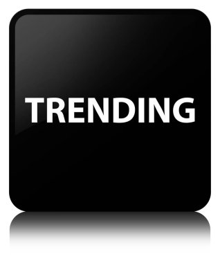 Gidişli siyah kare düğme