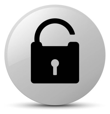 Simge düğmesini beyaz kilidini