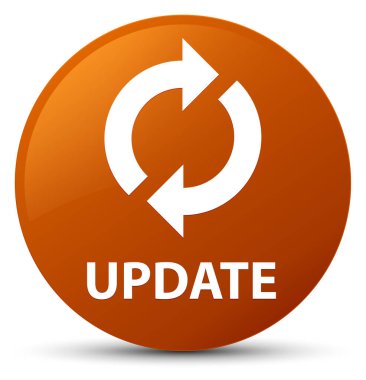 Düğme kahverengi güncelleştirmek