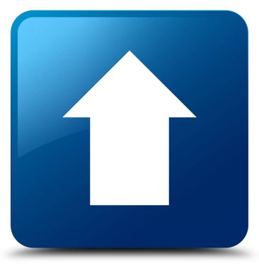 Ok simgesi mavi kare düğmesini upload