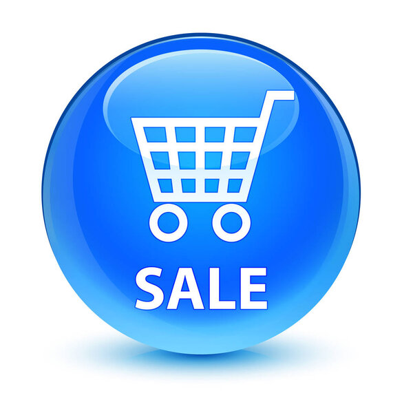 Циано-голубая пуговица
