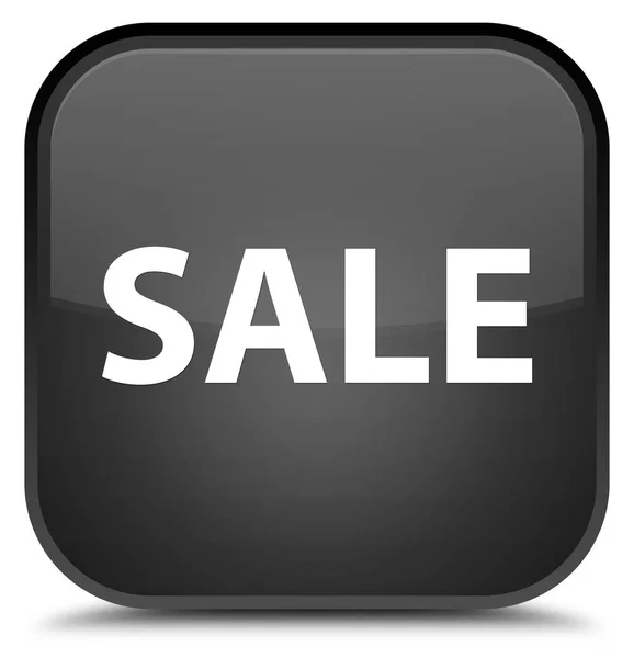 Sale special black square button — Stock Photo, Image