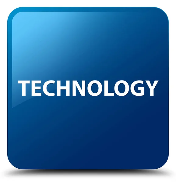 Технология синего квадрата — стоковое фото