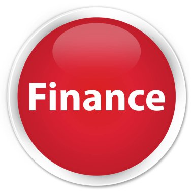 Finans sigorta primi kırmızı yuvarlak düğmesi