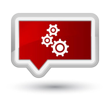 Gears'ı simgesi Başbakan Kızıl bayrak düğmesini