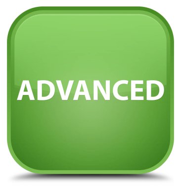 Gelişmiş özel yumuşak yeşil kare düğme