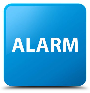 Alarm camgöbeği mavi kare düğmesi