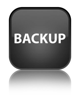 Yedek özel siyah kare düğmesini