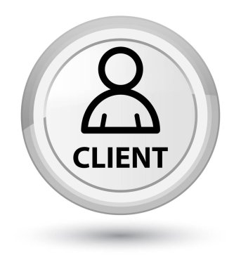 İstemci (üye simgesi) baş beyaz yuvarlak düğmesi