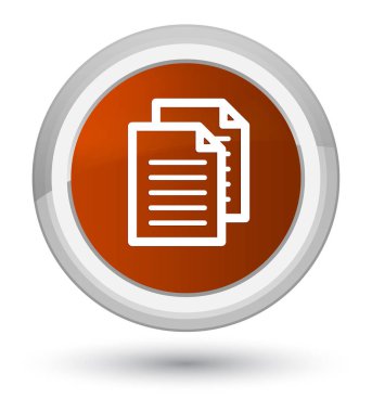 Belgeler simgesini Ana kahverengi yuvarlak düğmesi