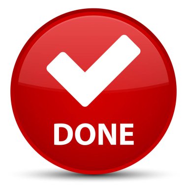 (Simge doğrulama) özel kırmızı yuvarlak düğmesi