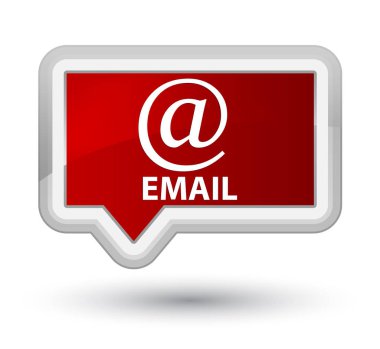 E-posta (adresi simgesi) asal Kızıl bayrak düğmesini