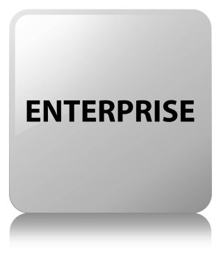 Kurumsal beyaz kare düğme