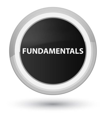 Temelleri siyah yuvarlak düğmeye Başbakan