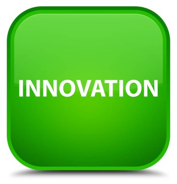 Yenilik özel yeşil kare düğme