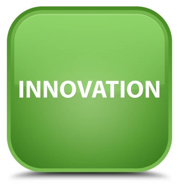 Yenilik özel yumuşak yeşil kare düğme