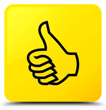 Kutsal kişilerin resmi sarı kare düğme gibi