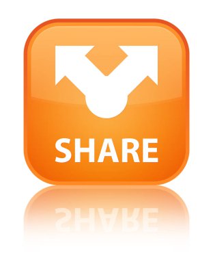 Pay özel turuncu kare düğme