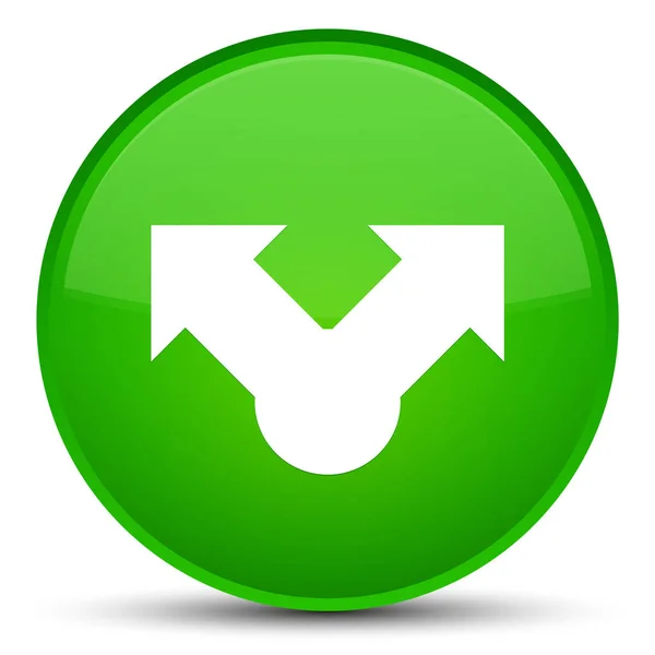 Share icon special green round button — Stock Photo, Image