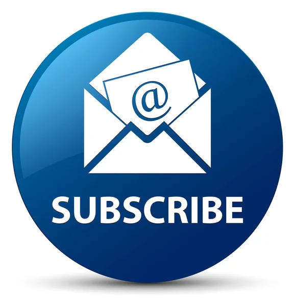 Subscribe (newsletter email icon) blue round button