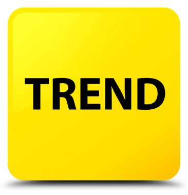 Trend sarı kare düğme